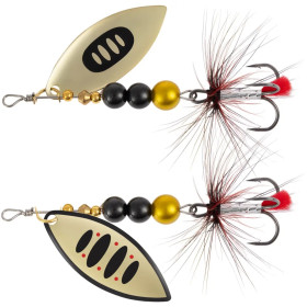 Блешня X-Fish Orbit №2 8g Nikel gold ( 5 шт/ уп )