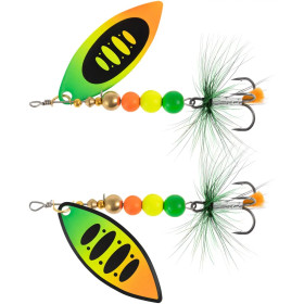 Блешня X-Fish Orbit №4 11.5g Fire tiger ( 5 шт/ уп )