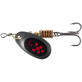 Блешня X-Fish Dark Side №2 4g Nikel black orange ( 5 шт/ уп )