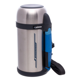 Термос ZOJIRUSHI SF-CC13XA 1.3 л (складна ручка + ремінець) к:сталевий