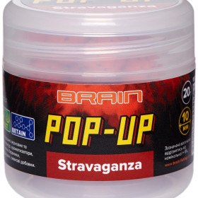 Бойли Brain Pop-Up F1 Stravaganza (полуниця з ікрою) 10mm 20g