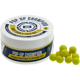 Бойли Brain Champion Pop-Up Sweet Corn & Tiger Nut (кукурудза+тигровий горіх) 10mm 34g