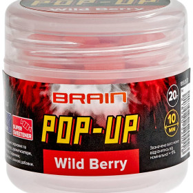 Бойли Brain Pop-Up F1 Wild Berry (суниця) 08mm 20g