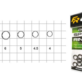 Заводне кільце Fishing ROI Split ring №4 (20шт/уп)