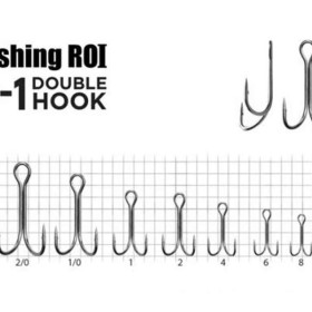 Двійник Fishing ROI Double Hook D-1 BC #4 (уп.5шт)