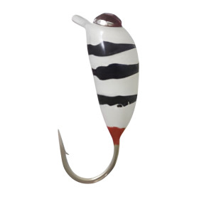 Морм. вольф. Fishing ROI Банан ризький з петлею і фарбуванням 2,5mm WN1P (10шт/уп) (M400)