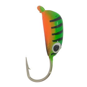 Морм. вольф. Fishing ROI Банан ризький з петлею і фарбуванням 2,5mm YN7 (10шт/уп) (M400)