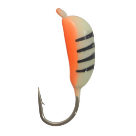 Морм. вольф. Fishing ROI Банан ризький з петлею і фарбуванням 2,5mm YN8P (10шт/уп) (M400)