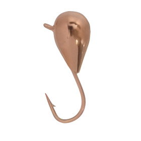 Морм. вольф. Fishing ROI Крапля з вушком 2.5mm copper (10шт/уп) (M400)