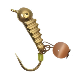 Морм. вольф. Fishing ROI Личинка з вушком і підвіскою 2.5mm E11 (10шт/уп) (M400)