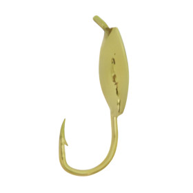 Морм. вольф. Fishing ROI Оливка з вушком 2,5mm gold (10шт/уп) (M400)