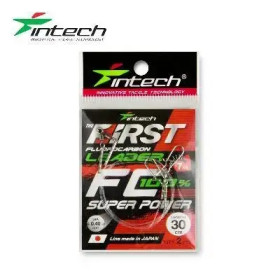 Повідець флюорокарбоновий Intech FC First Leader 20 cm 2 шт (0.50 mm/9,00 kg)