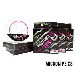 Шнур плетеный Intech MicroN PE X8 150m (0.6 (13lb / 5.90kg))