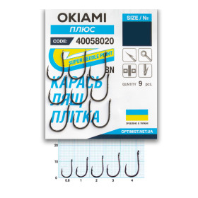 Гачок Optimist Okiami (плюс) BN №0,8