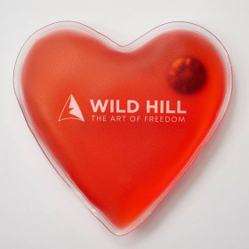 Грілка для рук Wild Hill reusable hand warmer L "Heart" (10.2*10.7см.) blue, red, yellow