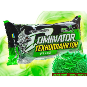 Технопланктон DOMINATOR FLUORO Dance Smoke (2х90г) Зелений Товстолоб