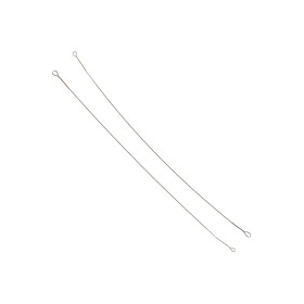 Повідець Select струна №1 15cm 10kg/0.3mm одна скрутка запаяна (2шт/уп)