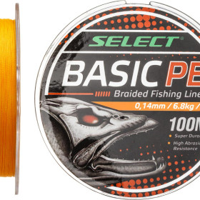 Шнур Select Basic PE 150m (помаранч.) 0.06mm 6lb/3kg