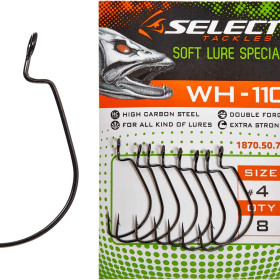 Гачок Select (офсет) WH-110 #2/0 (5 шт/уп)