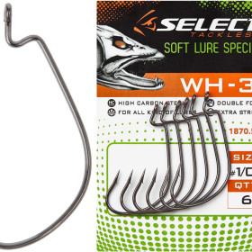 Гачок Select (офсет) WH-33 #1 (6шт/уп)