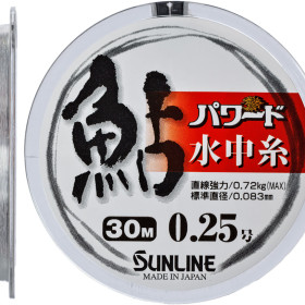 Волосінь Sunline Powerd Ayu 30m #0.25/0.083mm 0.72kg