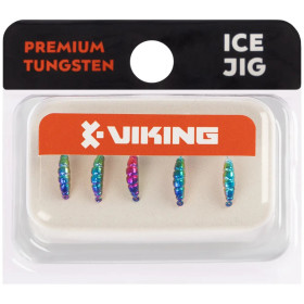 Мормишка вольфрамова Viking Fishing Shrimp 7mm Rainbow (5шт)