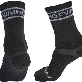 Шкарпетки Viking Fishing Magnus L(40-42) чорно-сірий (Black)