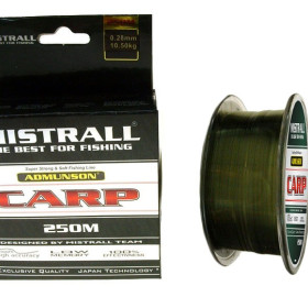 Волосінь Mistrall ADMUNSON Camou Carp 250 м 0,40 мм 20,5 кг
