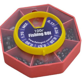 Набір грузил Fishing ROI 100гр (великий)