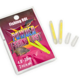 Світлячок Fishing ROI Powder Fishing Light 4.5*39mm (уп2шт) (50уп/кор)