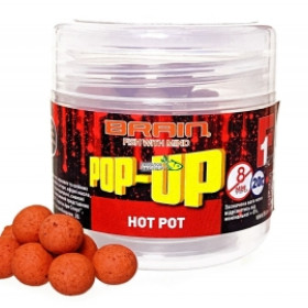 Бойли Brain Pop-Up F1 Hot pot (спеції) 08mm 20g