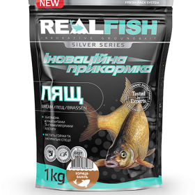 Прикормка Real Fish Лящ Кориця-ваніль 1000 гр