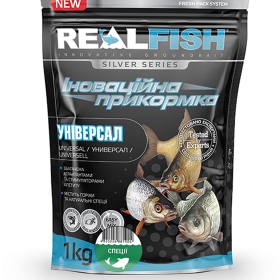 Прикормка Real Fish Універсал Любисток-спеції 1000 гр