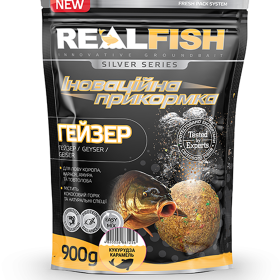 Прикормка Real Fish Гейзер (кукурудза) 900 гр