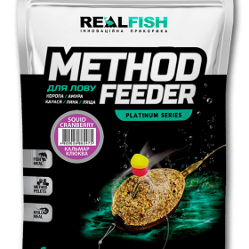 Прикормка Real Fish Premium Кальмар-журавлина