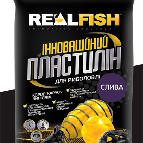 Пластилін Real Fish Слива (0,5 кг.)
