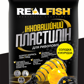 Пластилін Real Fish Солодка кукурудза (0,5 кг.)