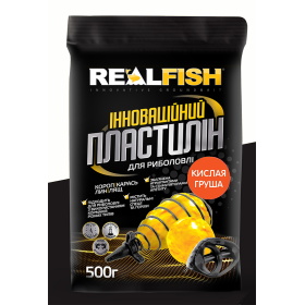 Пластилін Real Fish Кисла груша (0,5 кг.)