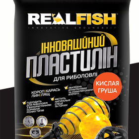 Пластилін Real Fish Кисла груша (0,5 кг.)