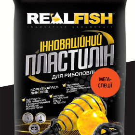 Пластилін Real Fish Мега спеції (0,5 кг.)