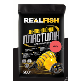 Пластилін Real Fish Кріль (0,5 кг.)