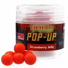Бойли Brain Pop-Up F1 Strawberry Jelly (полуниця) 10mm 20g