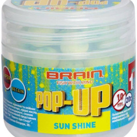 Бойли Brain Pop-Up F1 Sun Shine (макуха) 10mm 15g