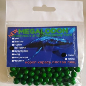 Пінопласт у протеїновому тісті ''MegaLodon'' MAXI 6-9мм. Коноплі 10шт/уп