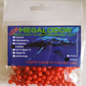 Пінопласт у протеїновому тісті ''MegaLodon'' MAXI 6-9мм. Слива 10шт/уп
