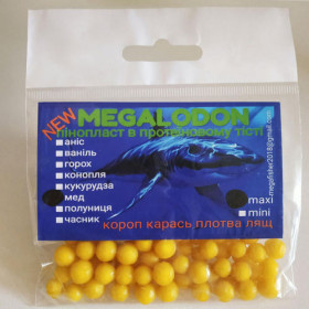 Пінопласт у протеїновому тісті ''MegaLodon'' Mini 3-5мм. Мед 10шт/уп