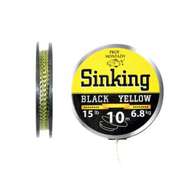 Поводочний матеріал Black Yellow 11,4 кг 10 м