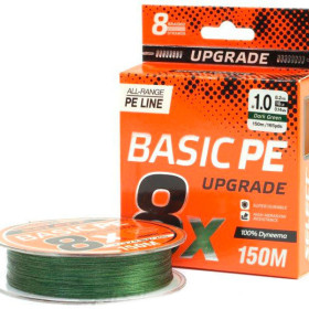Шнур Select Basic PE 8*150 m (темн-зел.)# 1.0/0.14mm 18lb/8.2kg